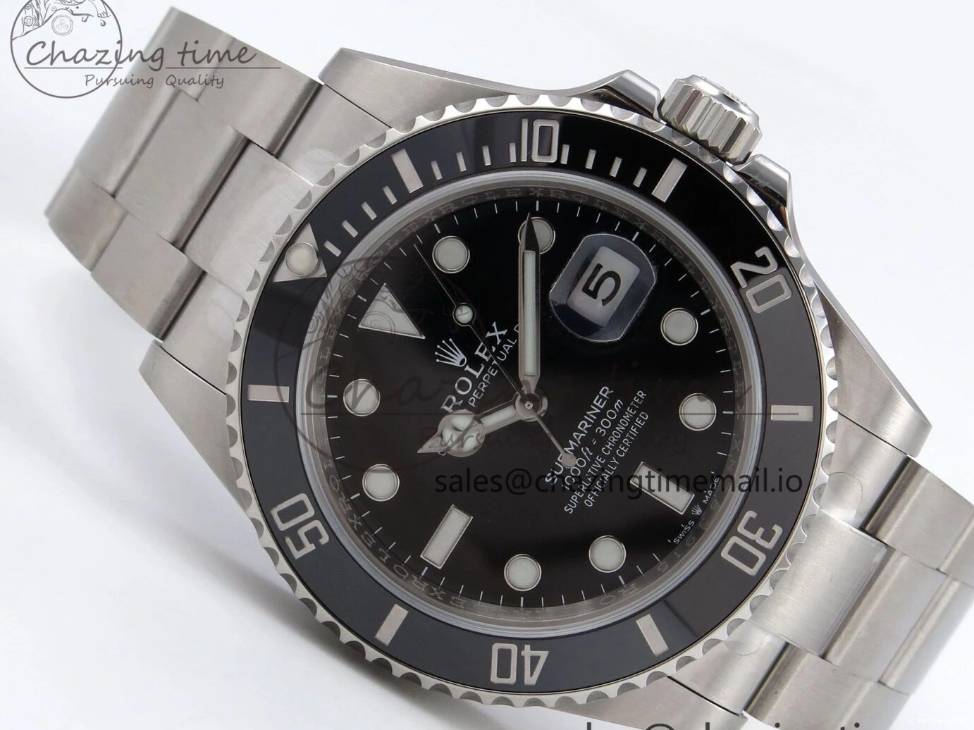 0201 Classic Submariner 126610 LN HGF 1:1 Best Edition Black Dial on SS Bracelet SH3235 V 1263